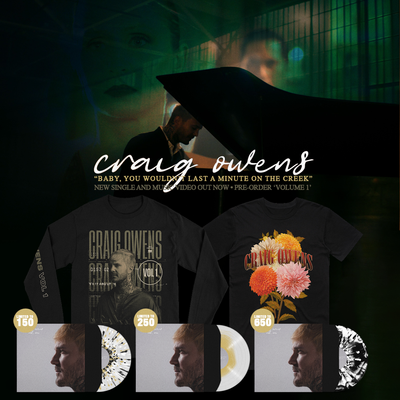 Craig Owens • New Single & Music Video • VOLUME 1 • Pre-Order