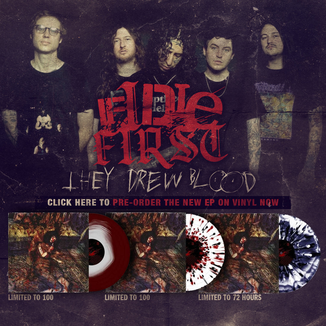 If I Die First • They Drew Blood • Vinyl Pre-Order
