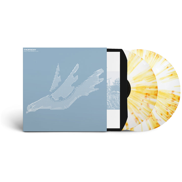 Full Collapse Live  Opaque Beige  Yellow & Orange Splatter LP