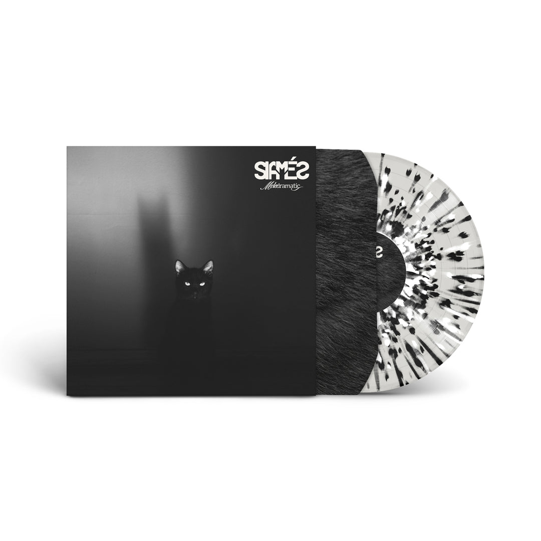 Siamés • Melodramatic • Clear w/ Black & White Splatter • Ltd. Ed