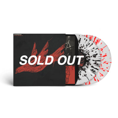 THURSDAY • War All The Time (Live) • Double LP • 180 GRAM •  Clear W/ Black Splatter & Clear W/ Red Splatter • Limited to 200