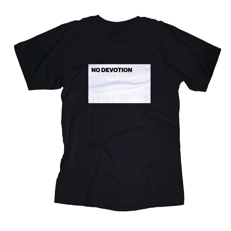 NO DEVOTION • Flag • Black • T-Shirt